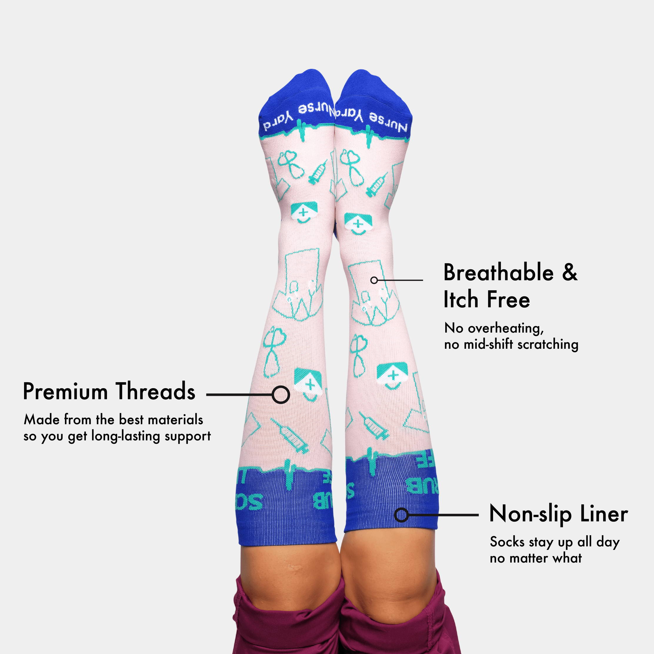 Ambulance Compression Socks Nurse Yard